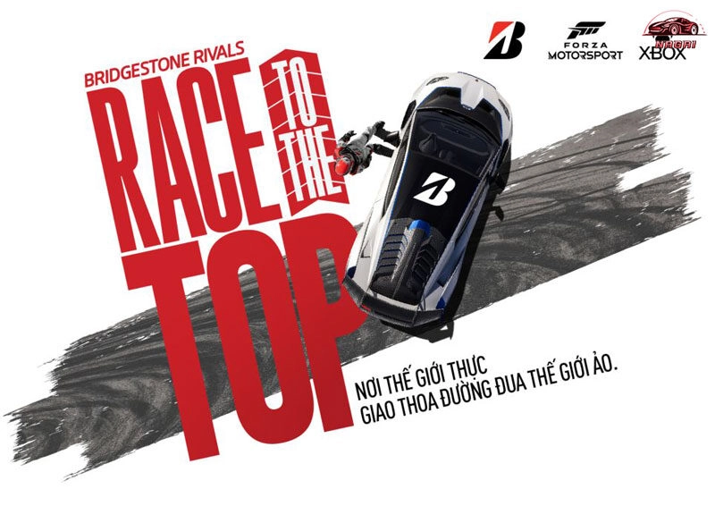 Bridgestone tổ chức sự kiện đua xe điện tử cùng Forza Motorsport