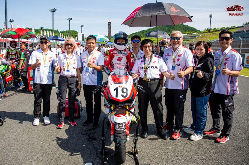 Đội Honda Racing Việt Nam đối mặt thách thức tại Motegi Nhật Bản