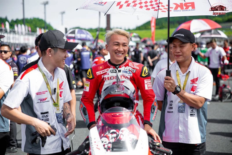 Đội Honda Racing Việt Nam đối mặt thách thức tại Motegi Nhật Bản