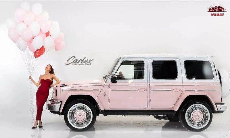 G-Class nổi bật với phiên bản độ hồng phấn từ Carlex Design