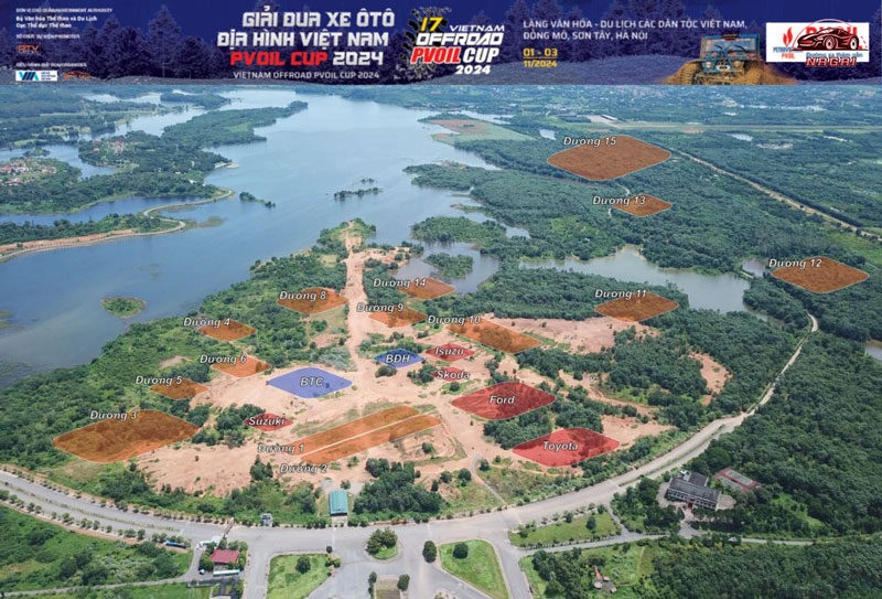 Hai giải đua PVOIL VOC và VGC 2024 bùng nổ cảm xúc tại Đồng Mô