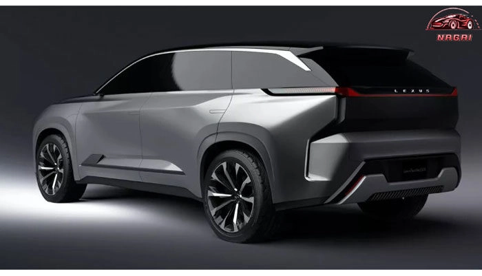 Lexus TZ SUV điện ba hàng ghế chuẩn bị ra mắt 2024.