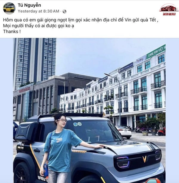 VinFast gây sốt với món quà tri ân độc đáo cho khách hàng