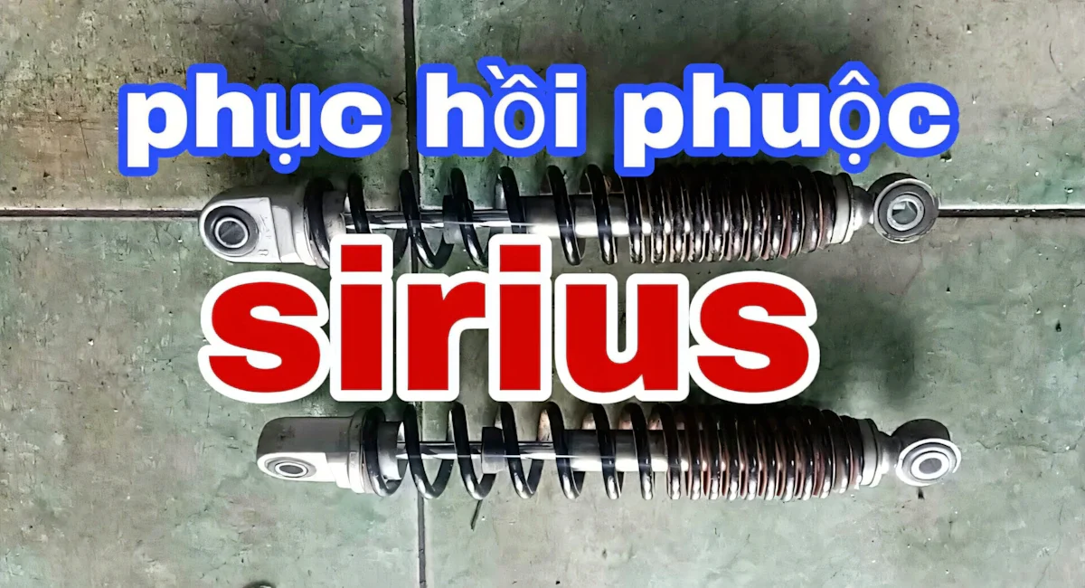 Giá Phục Hồi Phuộc Sau Sirius | Nhún Êm Hơn Người Yêu Cũ