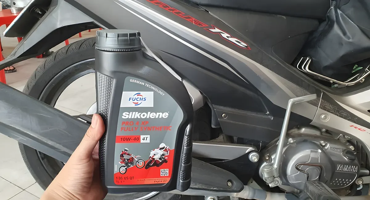 Thời điểm cần thay nhớt cho xe Sirius
