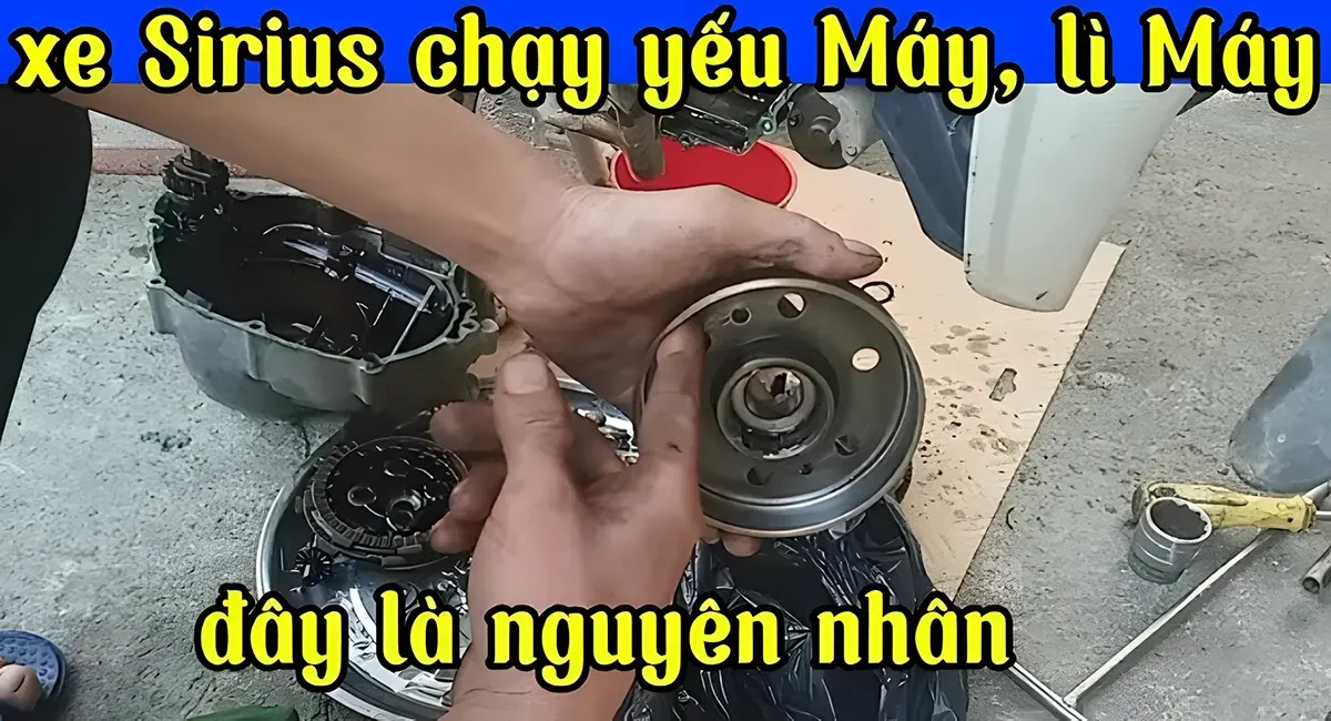 Xe Sirius Chạy Yếu Khi Lên Ga | Khắc Phục Trong 1 Nốt✨